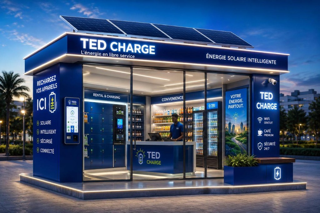 Kiosque TED CHARGE Premium