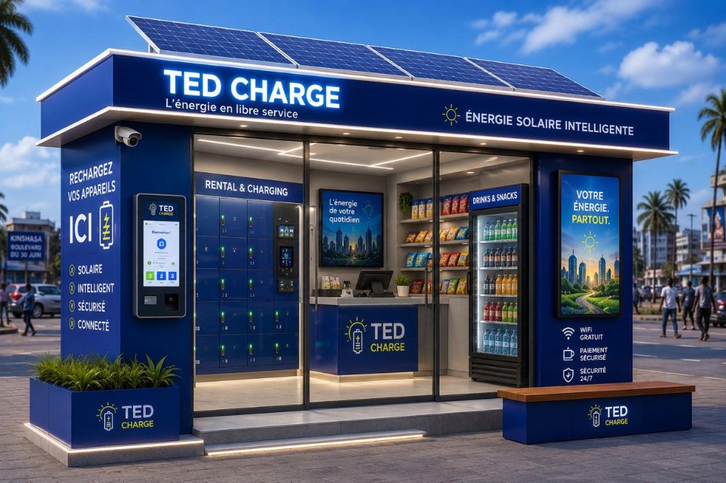 Kiosque TED CHARGE Standard